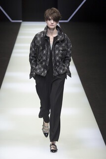 Emporio Armani Fall 2018 Ready-to-Wear , Emporio Armani осень зима 2018 , Fashion show , неделя моды в Милане , MFW , Mainstyles